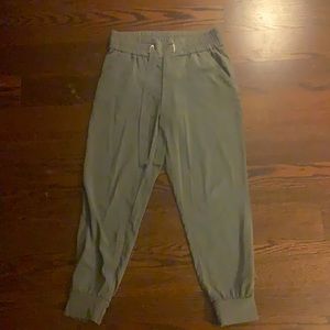Army green joggers